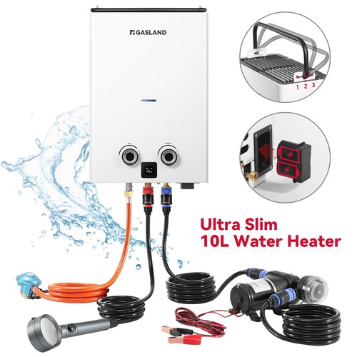 Gasland lpg hot water heater - water,