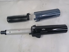 Braun 4560 Hair Curling Tong Brush Gas Cordless Travel Styler - Black