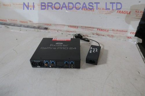 Focusrite saffire pro - 24, audio