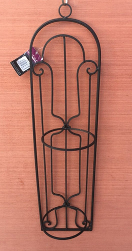 Metal wall pot planter - wall, –