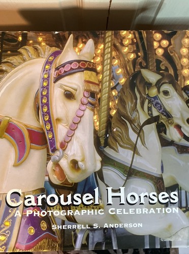 Carousel horses photographic - carousel,