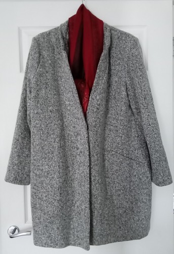 New look grey textured boucle - look,
