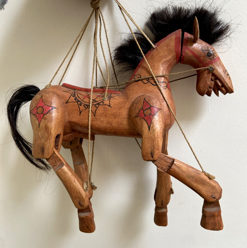 Vintage folk art hand - vintage, art;