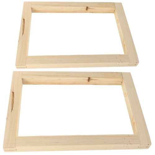 2pcs wooden screen printing - 2pcs,