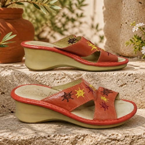 Fly flot anatomic red leather - fly,