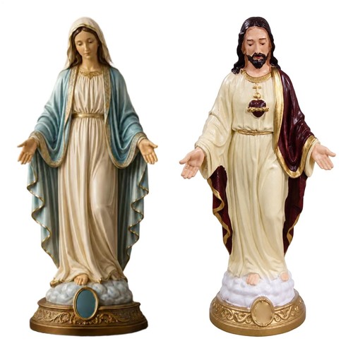 Jesus figurines inch resin - 8,