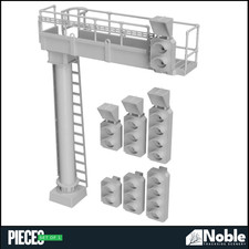Signal Gantry - Aspect heads - OO Gauge 1:76 (Pack of 1) | Model Railway Scenery