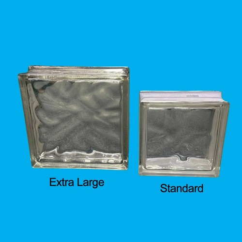 Used extra large wavy glass - 6x,
