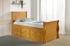 CAPTAIN BED IN OAK
