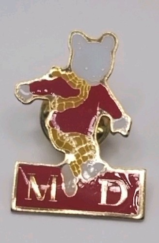 Rupert the bear enamel pin - the, md