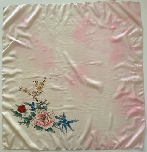 Pink flower design - a,