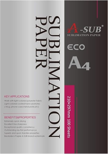 Sub sublimation paper 100 - a-sub,