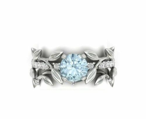 3ct simulated blue aquamarine - 3ct,