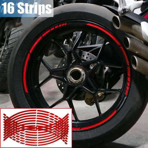 16x red reflective stickers - 16x,