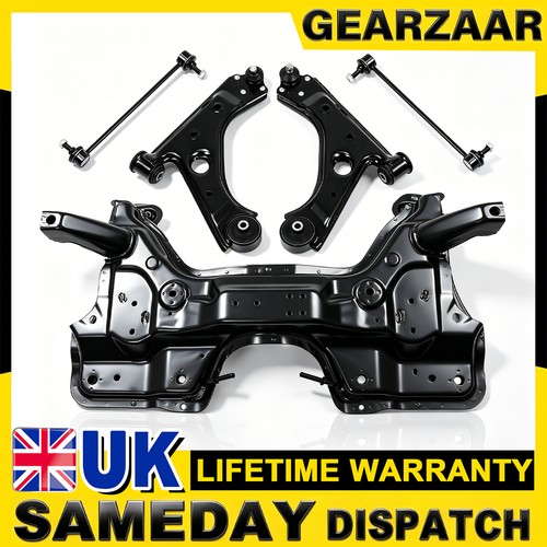 Front subframe axle - front, control