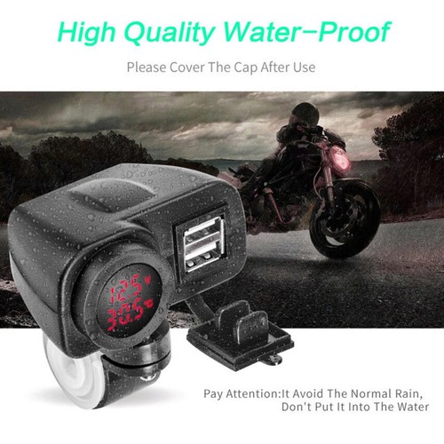 Dual usb motorcycle - dual, charger