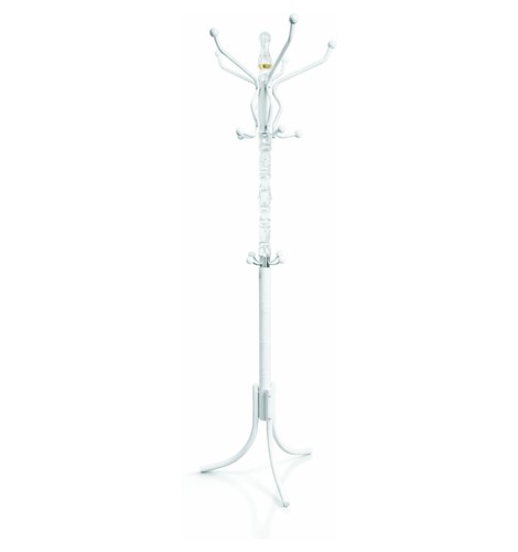 White metal crystal coat - metal, hat
