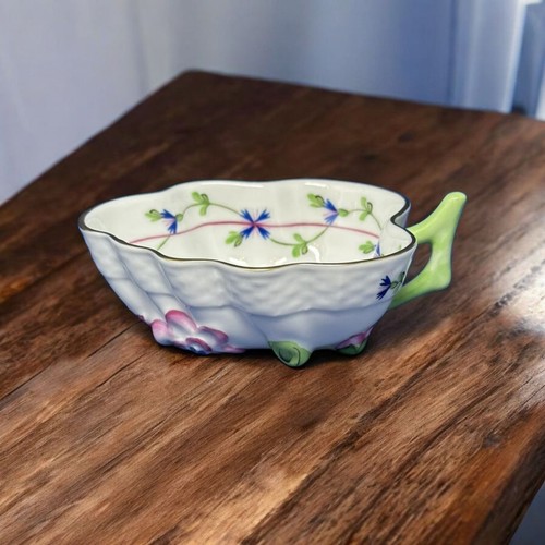 Herend porcelain dish blue - herend,