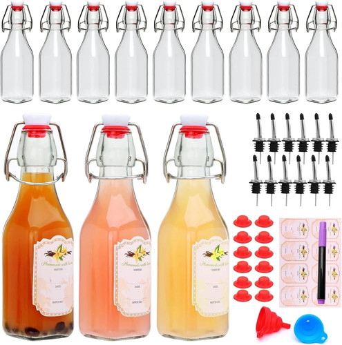 Pack swing top glass - pack, 8