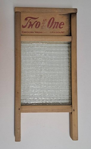 Vintage glass washboard two - vintage,