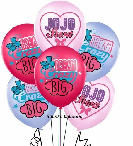 Jojo siwa latex balloons - siwa,