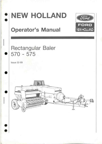 New holland baler - 570, &