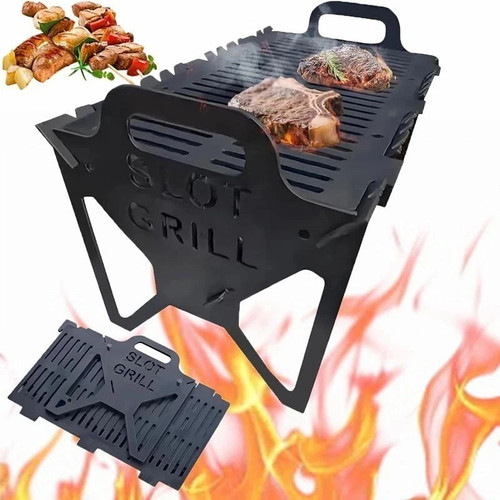 Portable folding charcoal - portable,