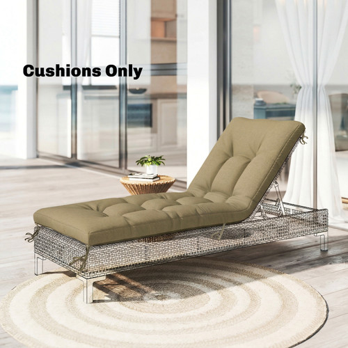 Sun lounger cushion - sun, cushion,