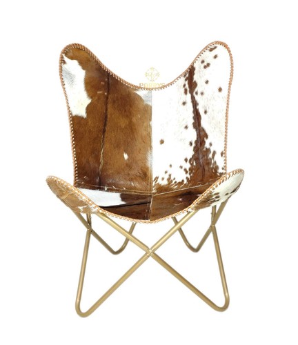 Cowhide leather butterfly - leather,