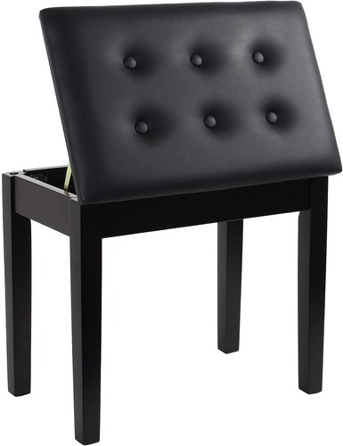 Black piano stool dressing - piano, stool,dressing