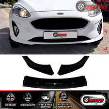 Ford Fiesta Mk8 Titanium Zetec T Front Bumper Splitter Spoiler Lip Wing 2018+
