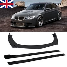 For BMW 3 Series E90 E91 F30 F31 Front Bumper Lip Spoiler Splitter Side Skirts