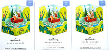 3 Lot Hallmark Paper Wonder Father's Day Pop-Up Cards Fishing Dog Boat