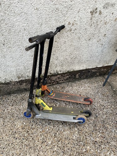 Micro scooters ramp stunt - ramp,