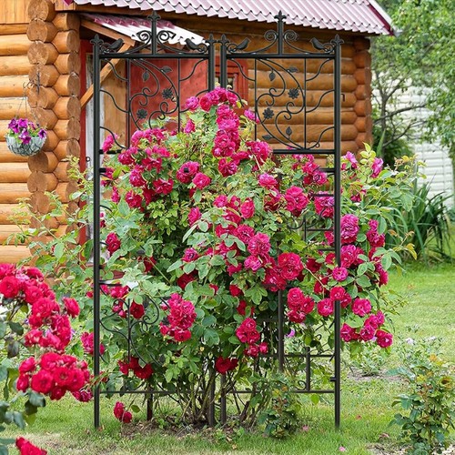 Strong metal garden trellis - 2x,