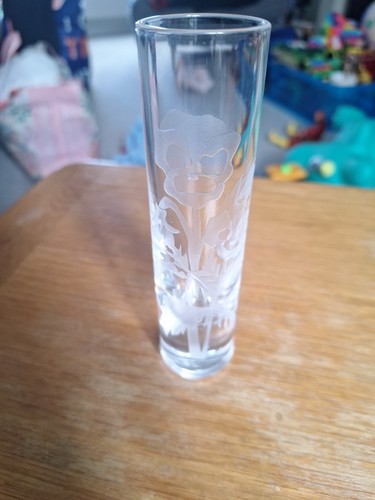 Stuart glass crystal etched - glass,