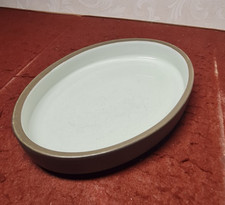 Denby Chevron Oval Serving