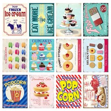 Sweets + Cakes Retro Metal