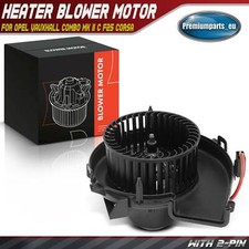 Heater Blower Motor Fan for Opel Vauxhall Combo Mk II C F25 Corsa X01 1845223