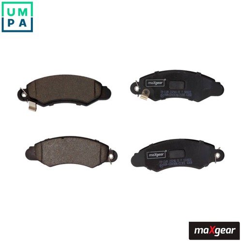 Brake pad set disc - set,