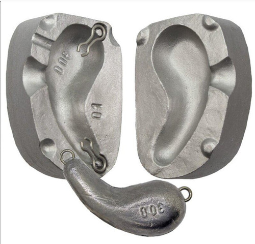 Trolling weight mold 300g - mold,