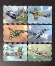 GB 2018 MNH RAF Royal Airforce Mint Stamp Set SG 4058 to 4063 Royal Mail Stamps