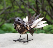 Metal Fantail Garden Ornament