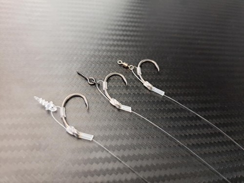 Pre tied rigs carp fishing - tied,