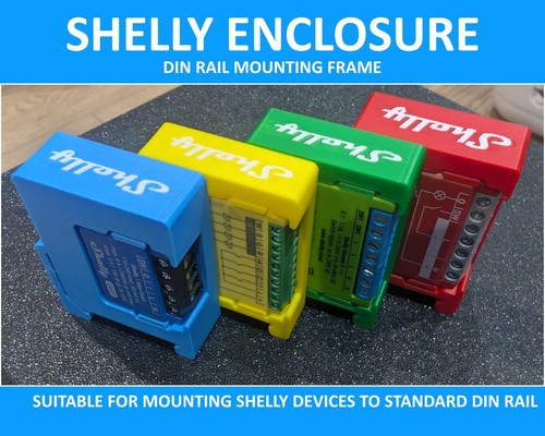 Shelly din rail mount - shelly,