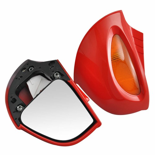 Pair red rear view - pair,
