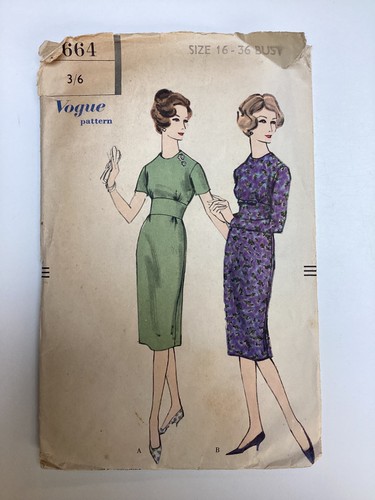 Vintage 1950s vogue - 1950s, 9664