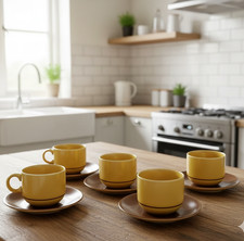 Alfred Meakin Brown Saucers +