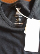 100 % Merino Base Layer Black