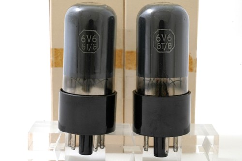 Mwt 6v6gt matched pair - pair, vintage
